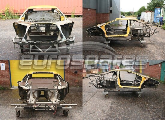 used lamborghini complete body frame part number 418813280
