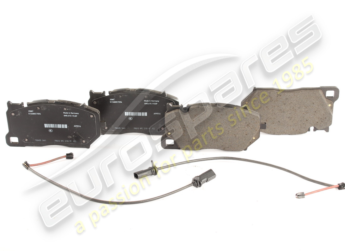 new lamborghini front brake pads set. part number 4m0698151bp (1)