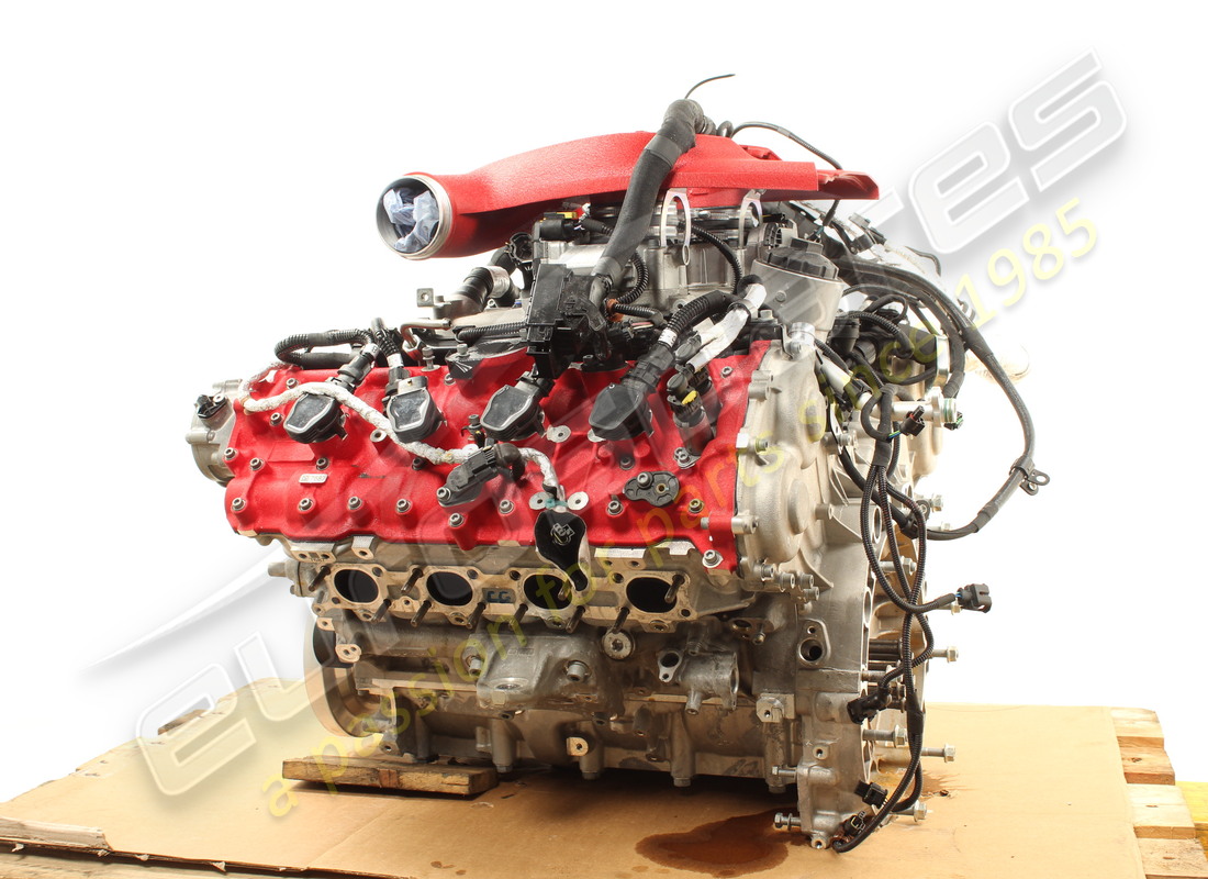 USED Ferrari F8 ENGINE . PART NUMBER 985000334 (1)