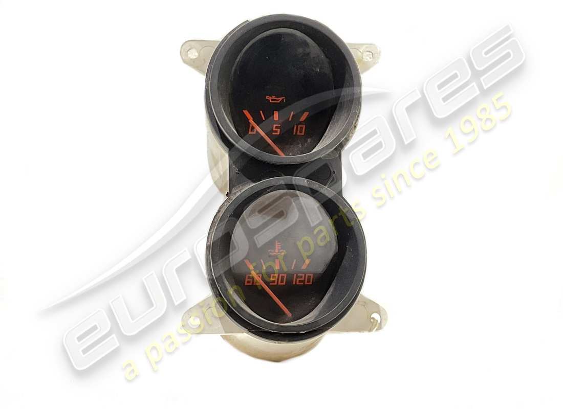 used ferrari oil pressure/water temperature gauge. part number 134401 (3)