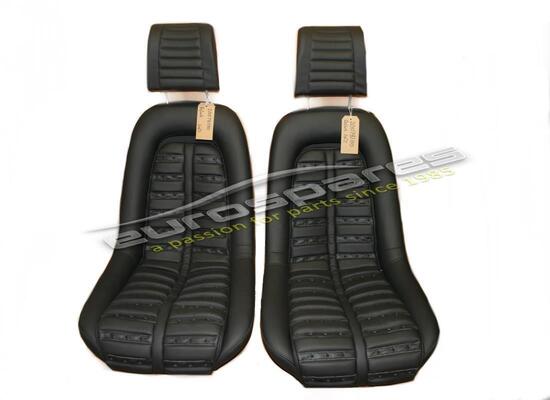 reconditioned ferrari 246 gt/gts rhd seats in black part number 20078100