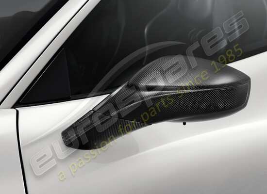 new ferrari glossy carbon fiber mirrors part number 70002057