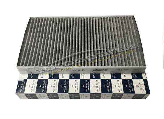 new maserati pollen filter part number 670005021