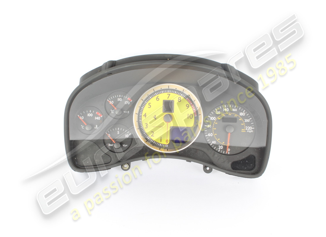 used ferrari yellow complete instrument mph part number 230365