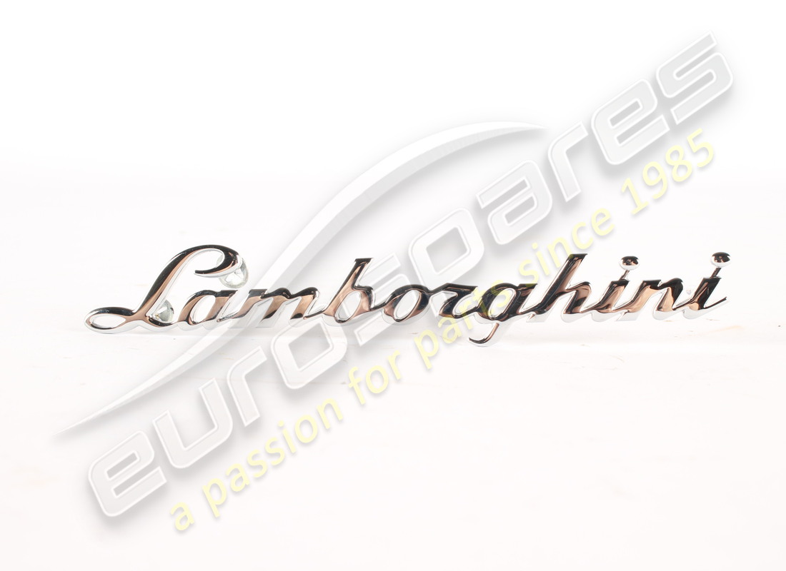 USED Lamborghini NAMEPLATE . PART NUMBER 4ML853886 (1)