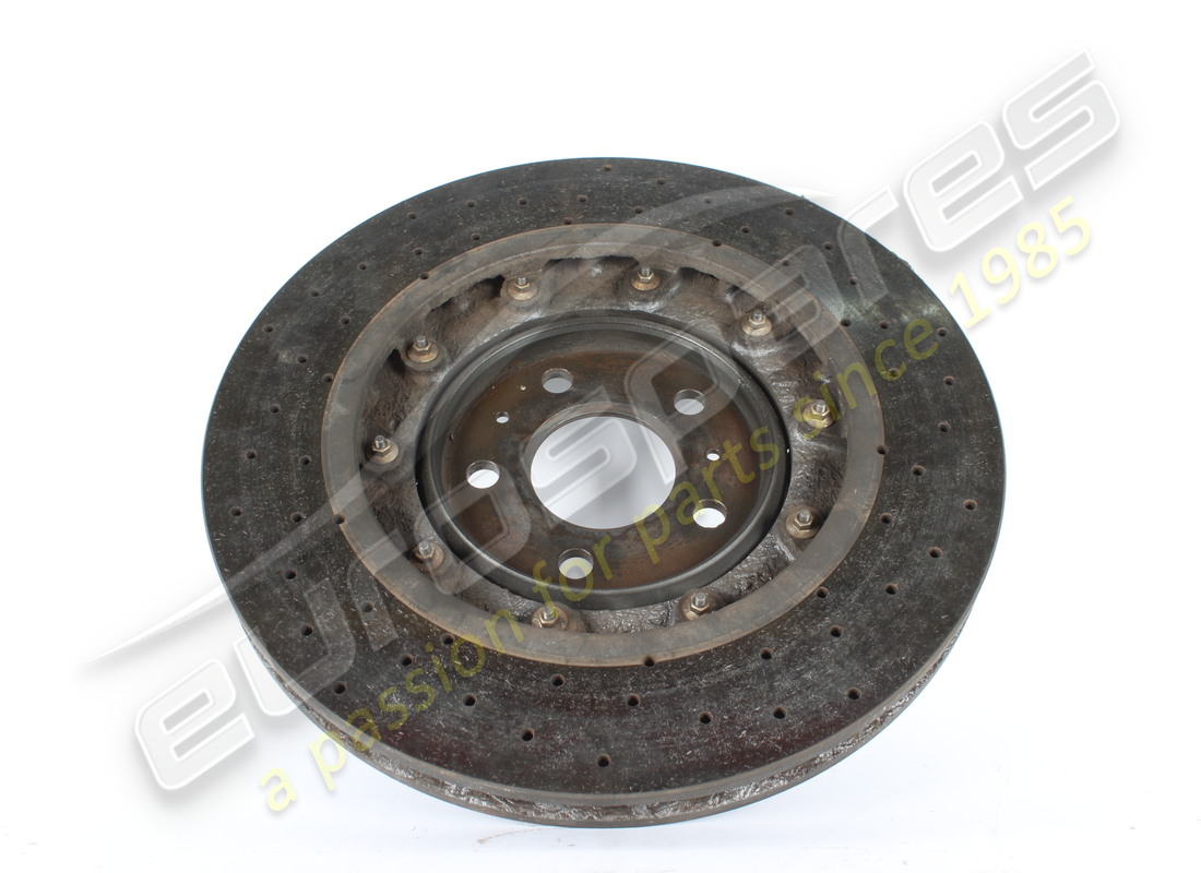 used lamborghini carbon ceramic brake disc (ccp). part number 420615602f (2)