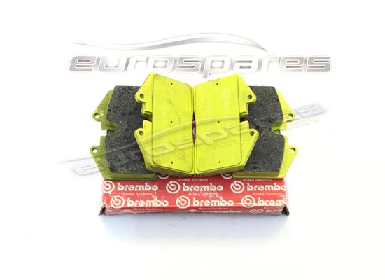 new maserati rear brake pad kit yellow part number 380201045