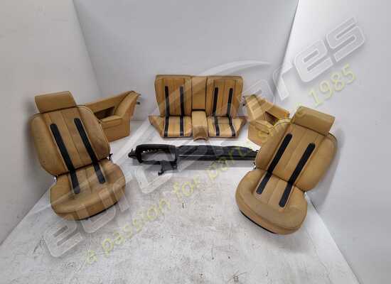 used ferrari complete interior in cream part number 900114691