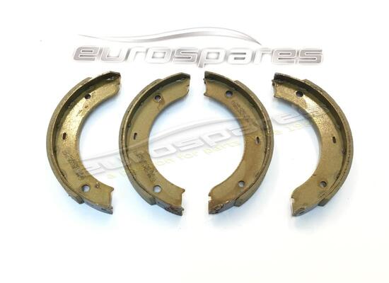 new eurospares hand brake shoe (set of 4) part number 248418/a