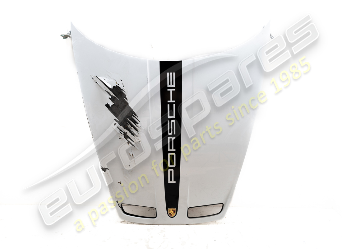 damaged porsche bonnet part number 9gt823021