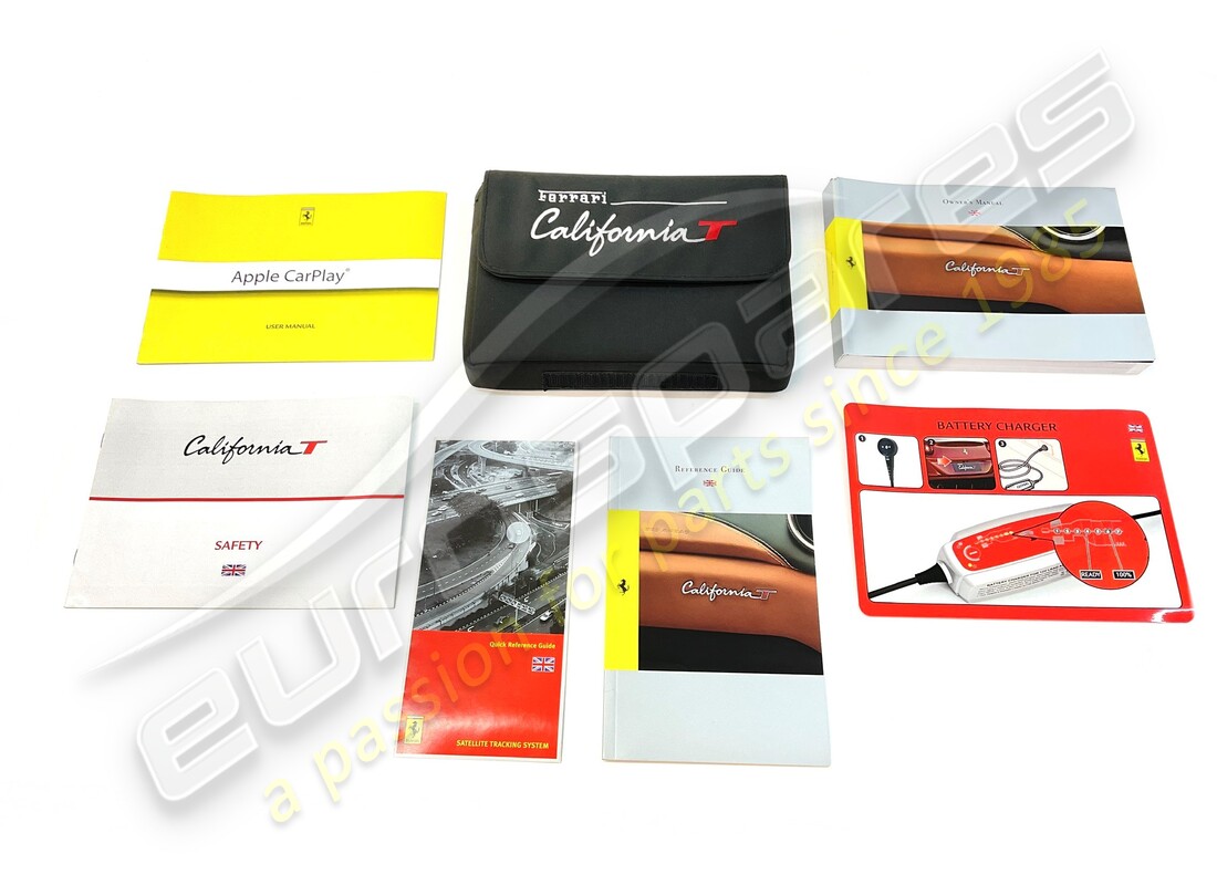 USED Eurospares CALIFORNIA T BOOK PACK . PART NUMBER EAP1447611 (1)