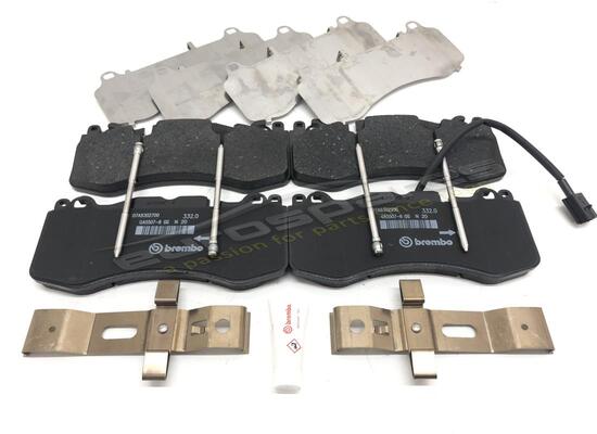 new maserati front brake pads part number 673010891