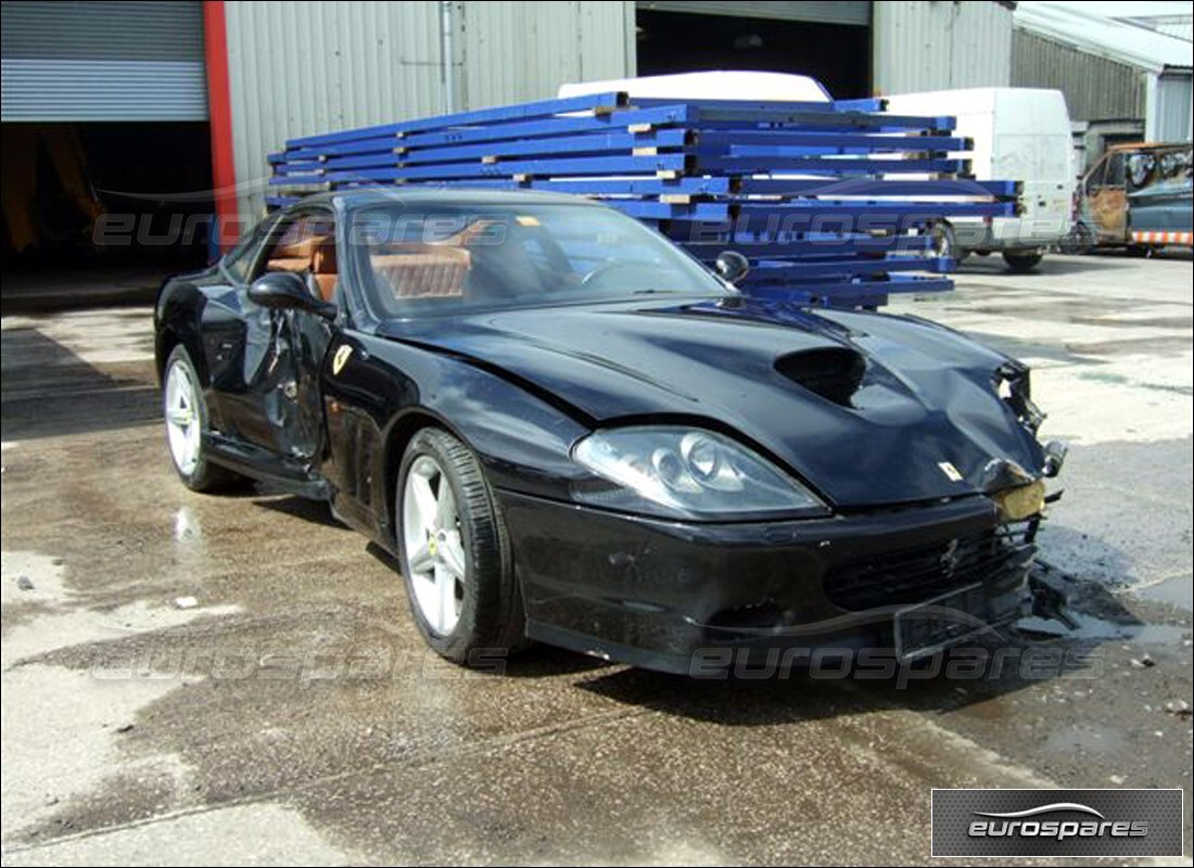 ferrari 575m maranello with 7,475 kilometers, being prepared for dismantling #1