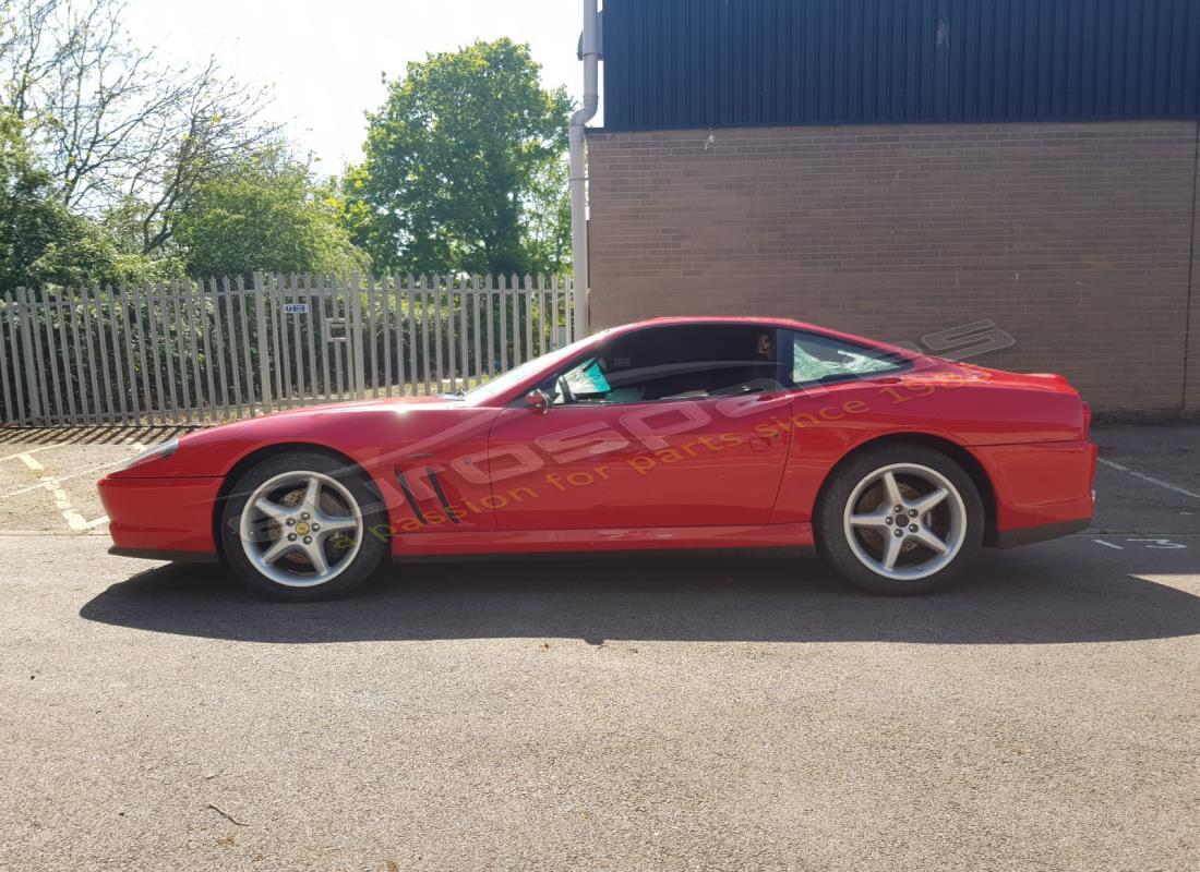 ferrari 550 maranello with 7,765 kilometers, being prepared for dismantling #2