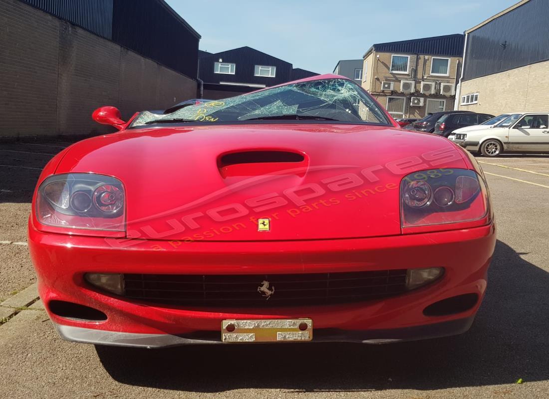 ferrari 550 maranello with 7,765 kilometers, being prepared for dismantling #8