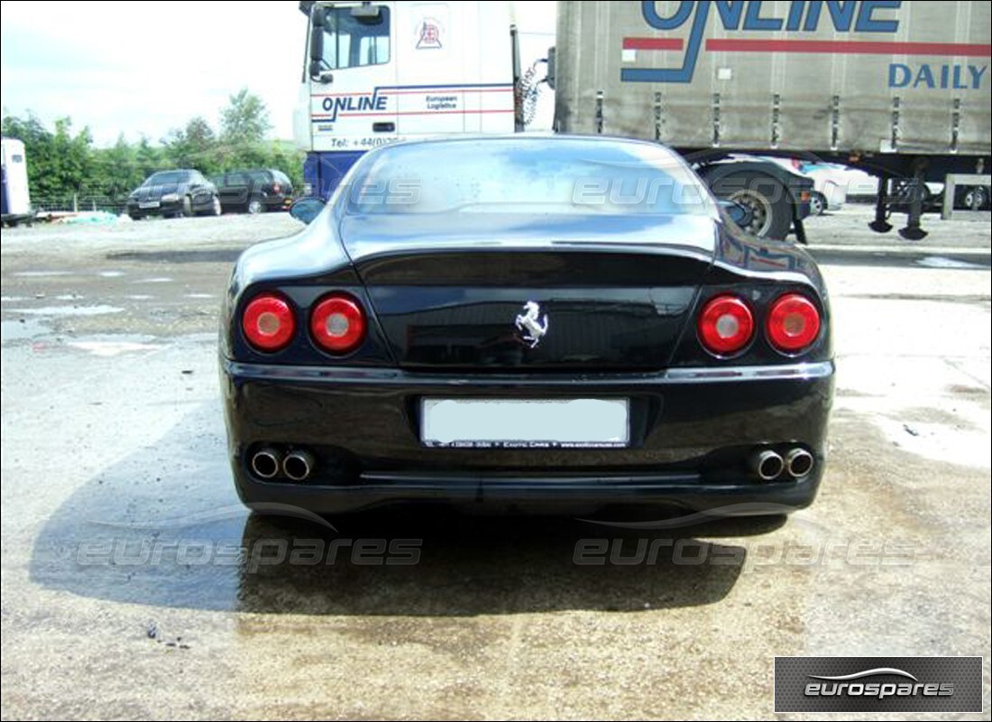 ferrari 575m maranello with 7,475 kilometers, being prepared for dismantling #5