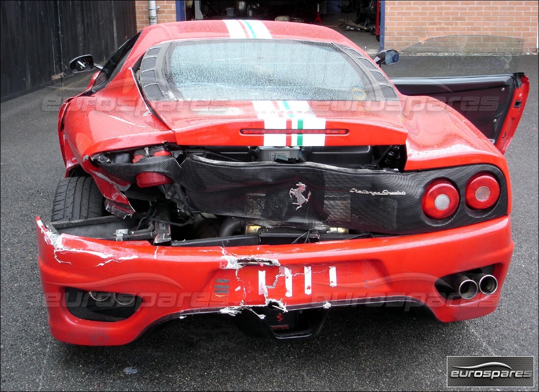ferrari 360 modena with 3,000 kilometers, being prepared for dismantling #4